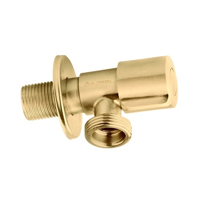 SLAVINA ZA PERILICU 1/2x3/4" keramička, INOX, GOLD